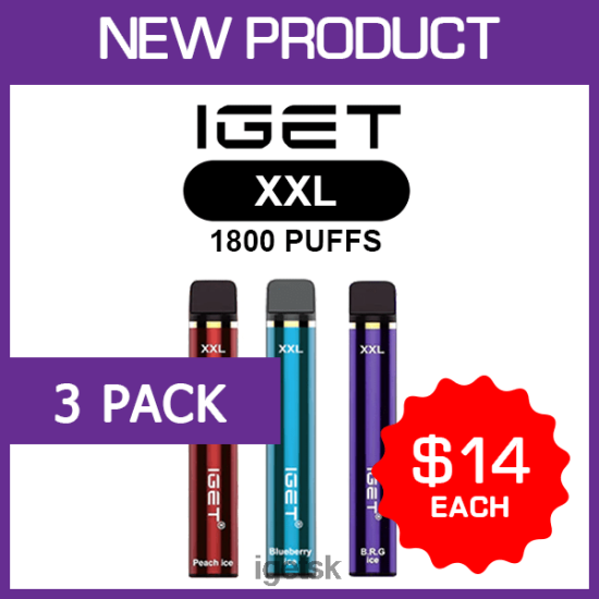 IGET Discount - xxl - 1800 šlukov - 3 bal LR6L68463