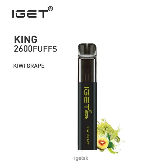 IGET Bar Shop - king - 2600 ťahov LR6L68444 kiwi hrozno