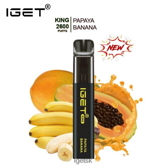 IGET Sale - king - 2600 ťahov LR6L68573 papaya banánový ľad