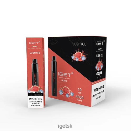 IGET Vape Shop - legend 4000 potiahnutí LR6L68327 svieži ľad