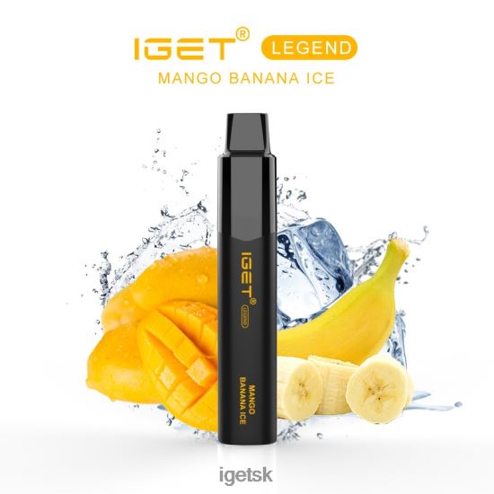 IGET Discount - legenda - 4000 ťahov LR6L68586 mango banánový ľad