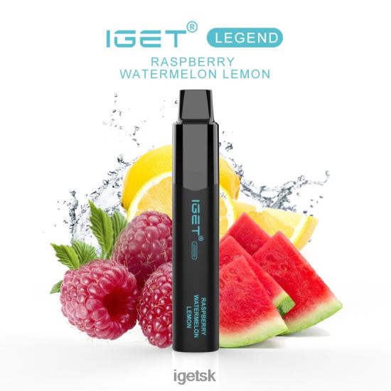 IGET Vape Shop - legenda - 4000 ťahov LR6L68654 malina vodový melón citrón