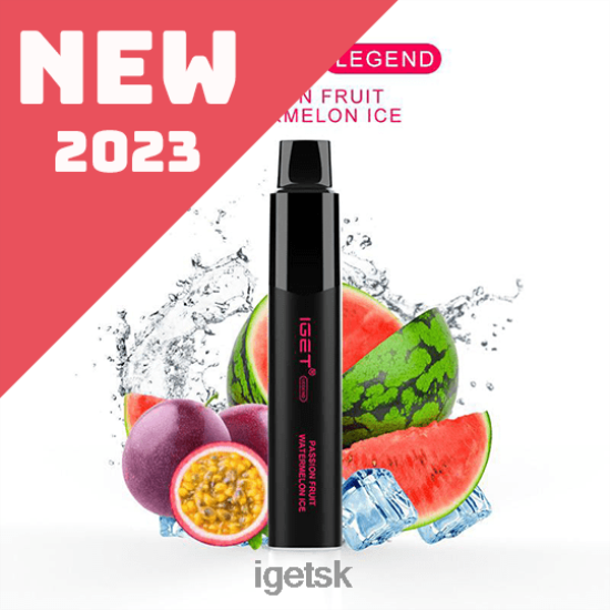 IGET Bar Shop - legenda - 4000 ťahov LR6L68656 marakujový melón ľad