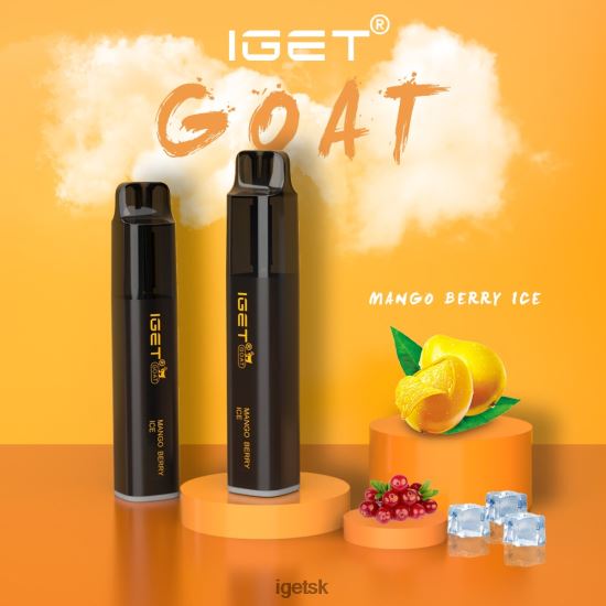 IGET Vape Shop - koza - 5000 ťahov LR6L68559 ľad z mangových bobúľ