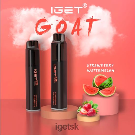 IGET Vape Sale - koza - 5000 ťahov LR6L68607 jahodový melón