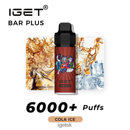 IGET Vape Shop - bar plus 6000 ťahov LR6L68232 kolový ľad