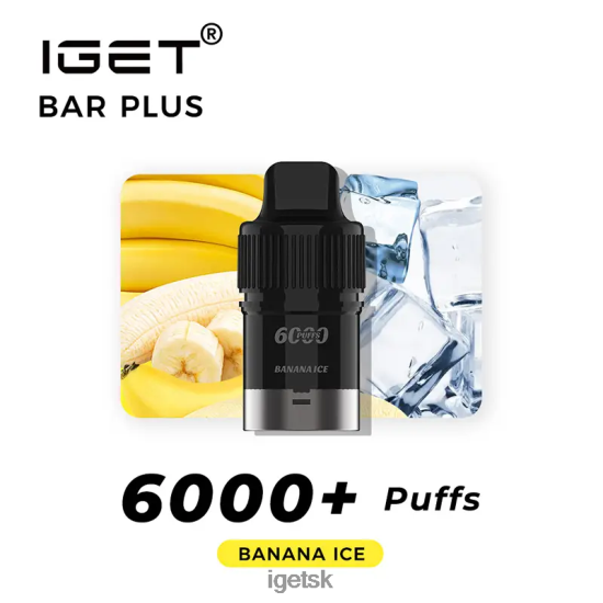 IGET Sale - bar plus pod 6000 ťahov LR6L68264 banánový ľad