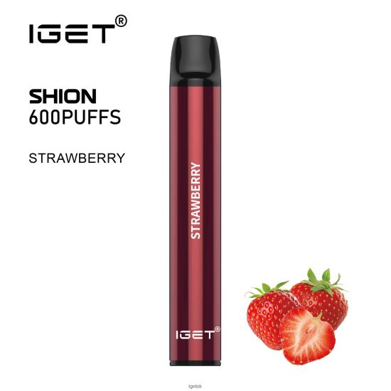 IGET Vape Sale - 3 x shion LR6L6827 jahodový