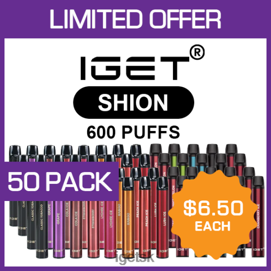 IGET Wholesale - shion - 600 ťahov - 50 bal LR6L68505