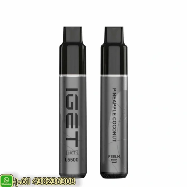 Igethot-Pineapple-coconut.jpg.webp IGET HOT Classic tobacco 5500 Puffs
