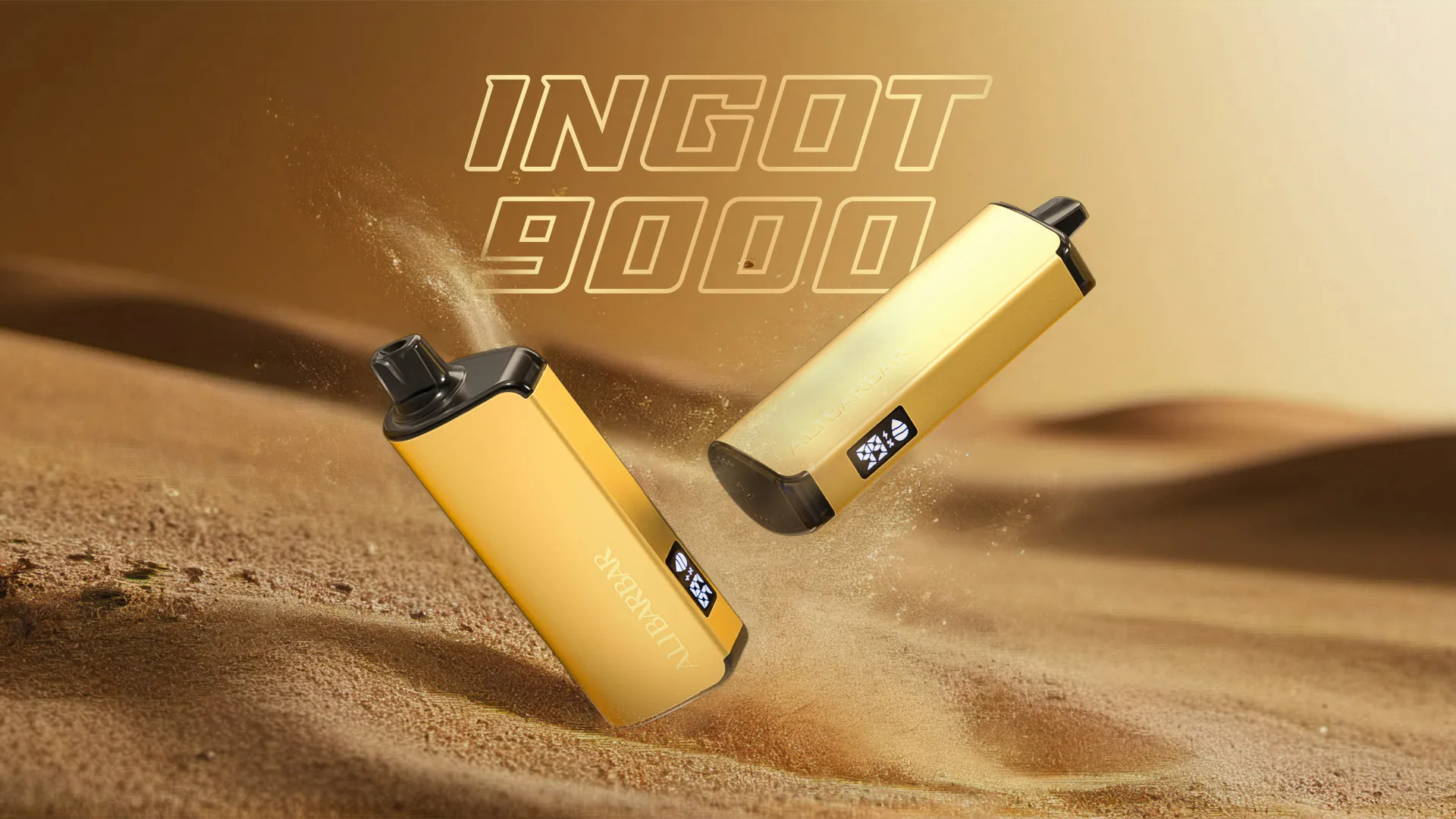 Alibarbar Ingot Banana Buzz 9000 Puffs