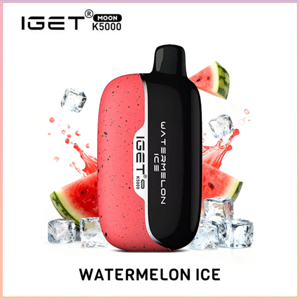 watermelon-ice.png IGET MOON Watermelon Ice 5000 Puffs