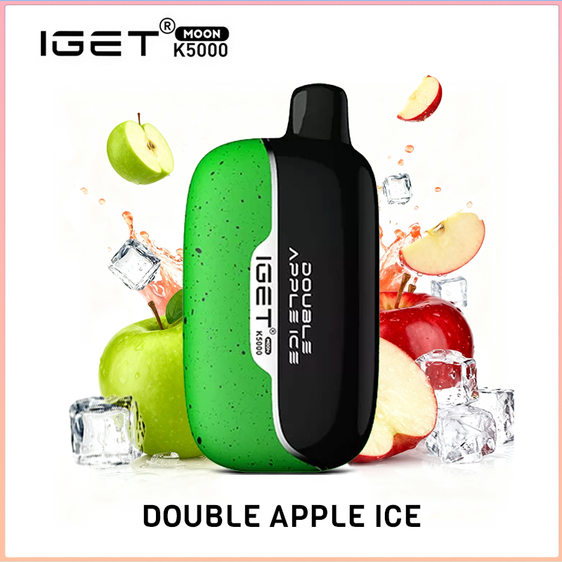 IGET MOON Double Apple Ice 5000 Puffs